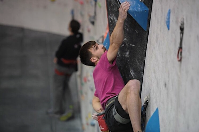 Stephen Sport Climbing Indoors